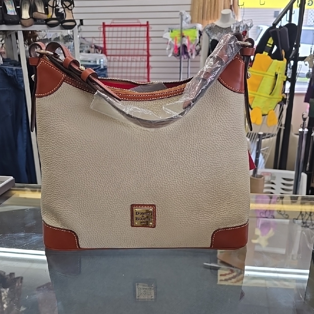 Dooney & Bourke Cream and Tan Women's Bag
